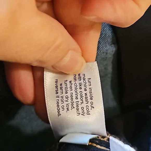 Lane Bryant High Rise Skinny Jeans Dark Blue in size 26 - Picture 11 of 11